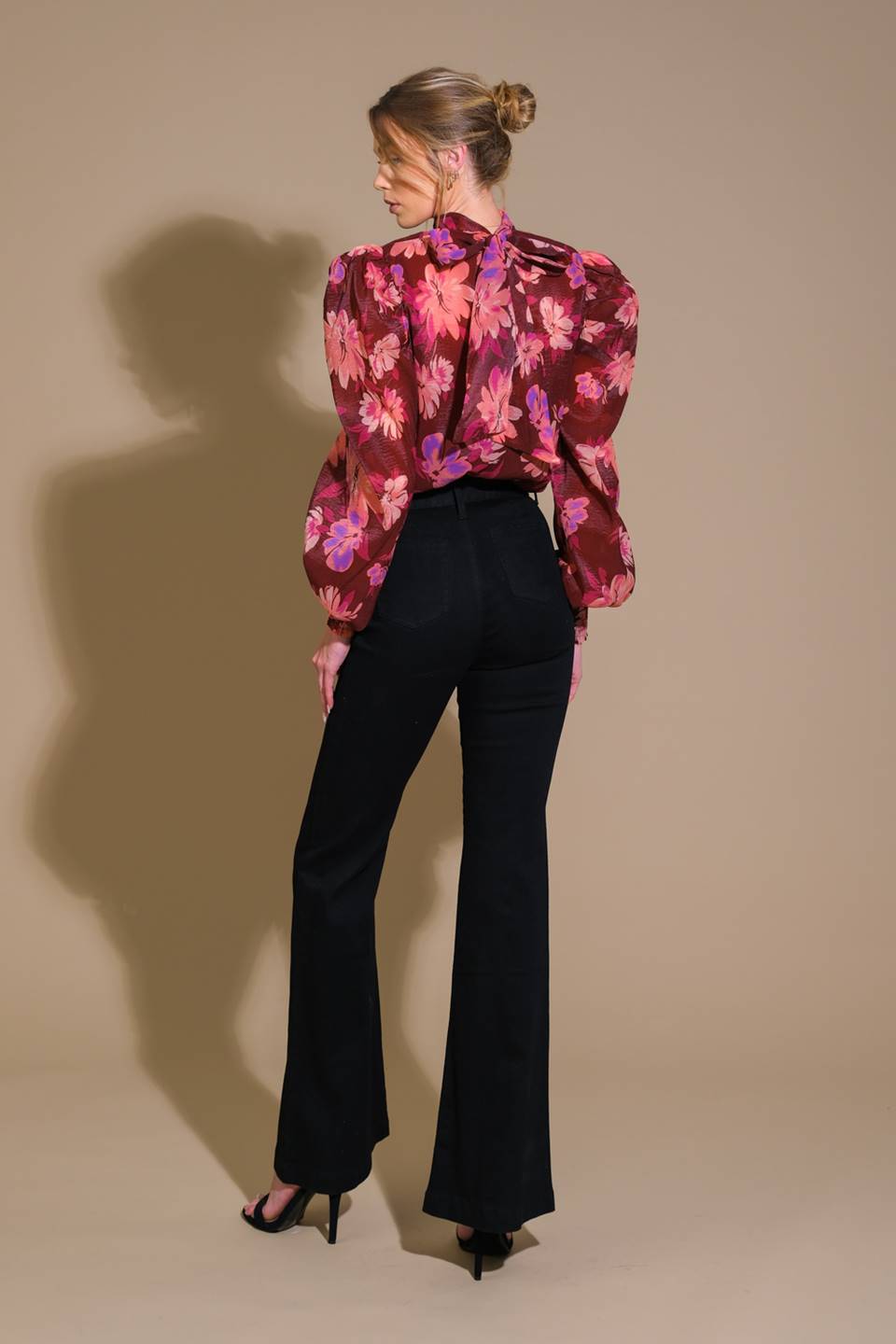 GARDEN ROMANCE WOVEN TOP Flying Tomato